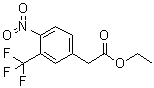 CAS 登录号：952210-98-9, 4-硝基-3-(三氟甲基)苯乙酸乙酯