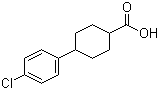 structure of CAS# 95233-37-7, 4-(4-Chlorophenyl)cyclohexanecarboxylic acid