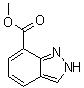 structure of CAS# 952479-65-1, 2H-Indazole-7-carboxylic acid methyl ester