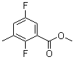 structure of CAS# 952479-99-1, Methyl 2,5-difluoro-3-methylbenzoate