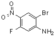 structure of CAS# 952664-69-6, 2-Bromo-5-fluoro-4-nitroaniline