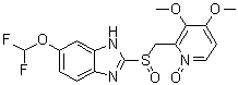 CAS 登录号：953787-60-5, 泮托拉唑 N-氧化物