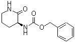 structure of CAS# 95582-17-5, [(3S)-2-氧代-3-哌啶基]氨基甲酸苄酯