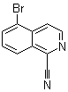 CAS # 956003-76-2, 5-Bromoisoquinoline-1-carbonitrile