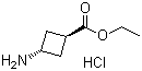 structure of CAS# 957793-36-1, trans-3-Aminocyclobutanecarboxylic acid ethyl ester hydrochloride