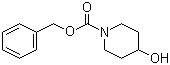 structure of CAS# 95798-23-5, Benzyl 4-hydroxy-1-piperidinecarboxylate