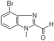 CAS 登录号：958863-76-8, 4-溴-1-甲基-1H-苯并[d]咪唑-2-甲醛