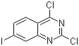 structure of CAS# 959237-34-4, 2,4-二氯-7-碘喹唑啉