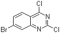 structure of CAS# 959237-68-4, 2,4-二氯-7-溴喹唑啉