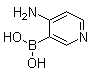 structure of CAS# 959957-75-6, (4-氨基吡啶-3-基)硼酸