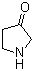 structure of CAS# 96-42-4, 3-吡咯烷酮
