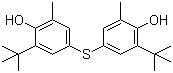structure of CAS# 96-66-2, 4,4'-硫联二(6-叔丁基-2-甲基苯酚)