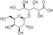 structure of CAS# 96-82-2, 乳糖酸