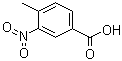 CAS 登录号：96-98-0, 4-甲基-3-硝基苯甲酸, 3-硝基-4-甲基苯甲酸