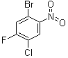 structure of CAS# 960000-93-5, 1-Bromo-4-chloro-5-fluoro-2-nitrobenzene