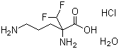 structure of CAS# 96020-91-6, Eflornithine hydrochloride hydrate