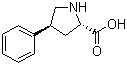 structure of CAS# 96314-26-0, trans-4-Phenyl-L-proline