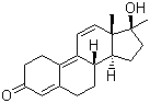 structure of CAS# 965-93-5, Methyltrienolone