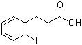 structure of CAS# 96606-95-0, 3-(2-Iodophenyl)propanoic acid
