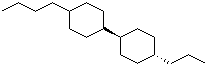 structure of CAS# 96624-52-1, (trans,trans)-4-Butyl-4'-propyl-1,1'-bicyclohexyl