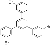 structure of CAS# 96761-85-2, 1,3,5-Tris(3-bromophenyl)benzene