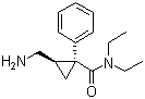 CAS # 96847-55-1, Levomilnacipran, (1R,2S)-2-(Aminomethyl)-N,N-diethyl-1-phenylcyclopropanecarboxamide