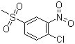 CAS 登录号：97-07-4, 邻硝基对甲砜基氯苯, 2-硝基-4-甲砜基氯苯