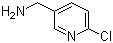 structure of CAS# 97004-04-1, 5-(Aminomethyl)-2-chloropyridine