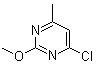 structure of CAS# 97041-37-7, 4-氯-2-甲氧基-6-甲基嘧啶