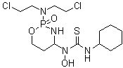 CAS # 97139-53-2, N-[2-[Bis(2-chloroethyl)amino]tetrahydro-2-oxido-2H-1,3,2-oxazaphosphorin-4-yl]-N'-cyclohexyl-N-hydroxythiourea