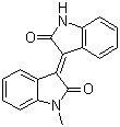 structure of CAS# 97207-47-1, 甲异靛