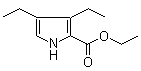 structure of CAS# 97336-41-9, Ethyl 3,4-diethylpyrrole-2-carboxylate