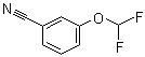 structure of CAS# 97582-88-2, 3-(二氟甲氧基)苯腈