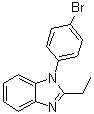 CAS 登录号：97870-64-9, 1-(4-溴苯基)-2-乙基-1H-苯并[d]咪唑