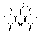 structure of CAS# 97886-45-8, Dithiopyr