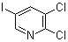 structure of CAS# 97966-01-3, 2,3-Dichloro-5-iodopyridine