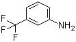 structure of CAS# 98-16-8, 3-Aminobenzotrifluoride
