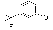 structure of CAS# 98-17-9, 3-Trifluoromethylphenol