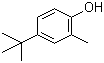 structure of CAS# 98-27-1, 4-叔丁基-2-甲基苯酚