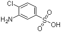 structure of CAS# 98-36-2, 3-氨基-4-氯苯磺酸