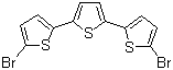 structure of CAS# 98057-08-0, 5,5''-二溴-2,2':5',2''-三噻吩