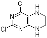 structure of CAS# 98142-36-0, 2,4-二氯-5,6,7,8-四氢蝶啶