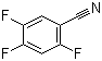 structure of CAS# 98349-22-5, 2,4,5-Trifluorobenzonitrile
