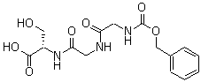 CAS # 98352-76-2, N-[N-[N-[(Phenylmethoxy)carbonyl]glycyl]glycyl]-L-serine