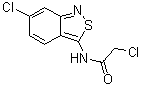CAS # 98447-32-6, 2-Chloro-N-(6-chloro-2,1-benzisothiazol-3-yl)acetamide