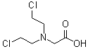 CAS # 98486-41-0, N,N-Bis(2-chloroethyl)glycine