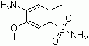CAS # 98489-97-5, Cresidine sulfonamide, 4-Amino-5-methoxy-2-methylbenzenesulfonamide, 4-Amino-5-methoxy-o-toluenesulfonamide, 4-Amino-5-methoxy-2-methyl-benzenesulfonamide