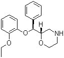 CAS # 98819-76-2, Esreboxetine, (2S)-2-[(S)-(2-Ethoxyphenoxy)phenylmethyl]morpholine
