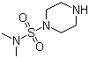 structure of CAS# 98961-97-8, N,N-二甲基-1-哌嗪磺酰胺