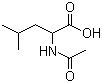 structure of CAS# 99-15-0, N-乙酰-DL-亮氨酸